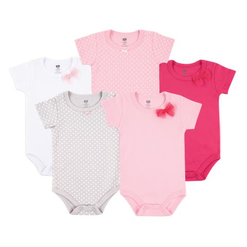 5Pk of Soft Cotton One-Pieces (Baby)