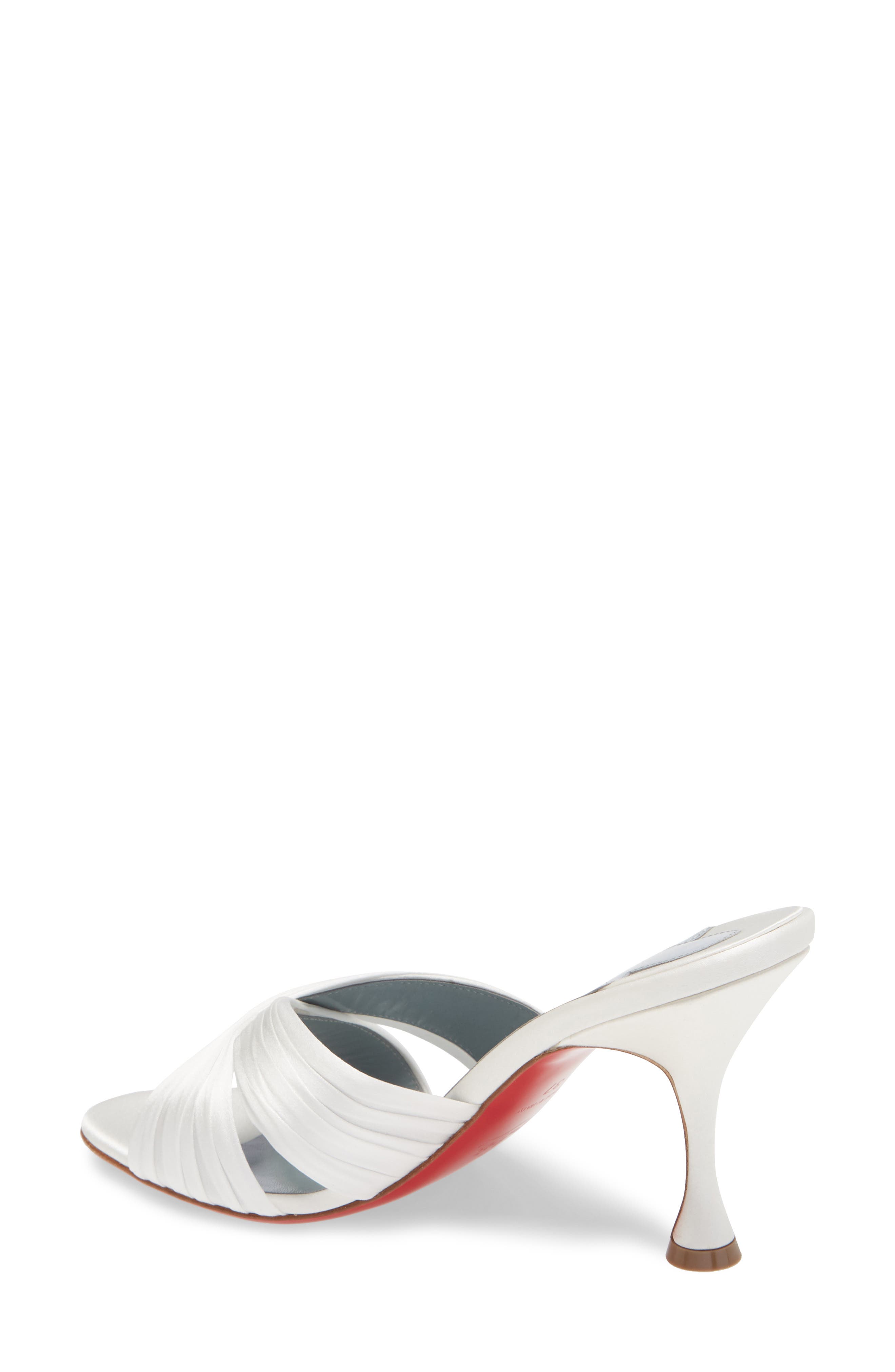 Nicol Is Back Slide Sandal, Alternate, color, OFF WHITE/ LINING BLUE