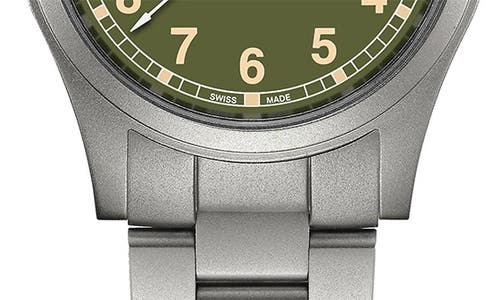 Hamilton Khaki Field Bracelet Watch, 38mm In Green