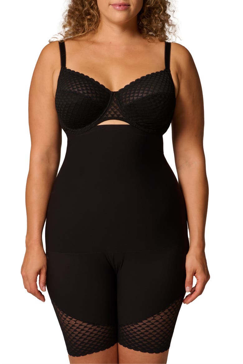 Subtile Full Cup Bra, Main, color, BLACK
