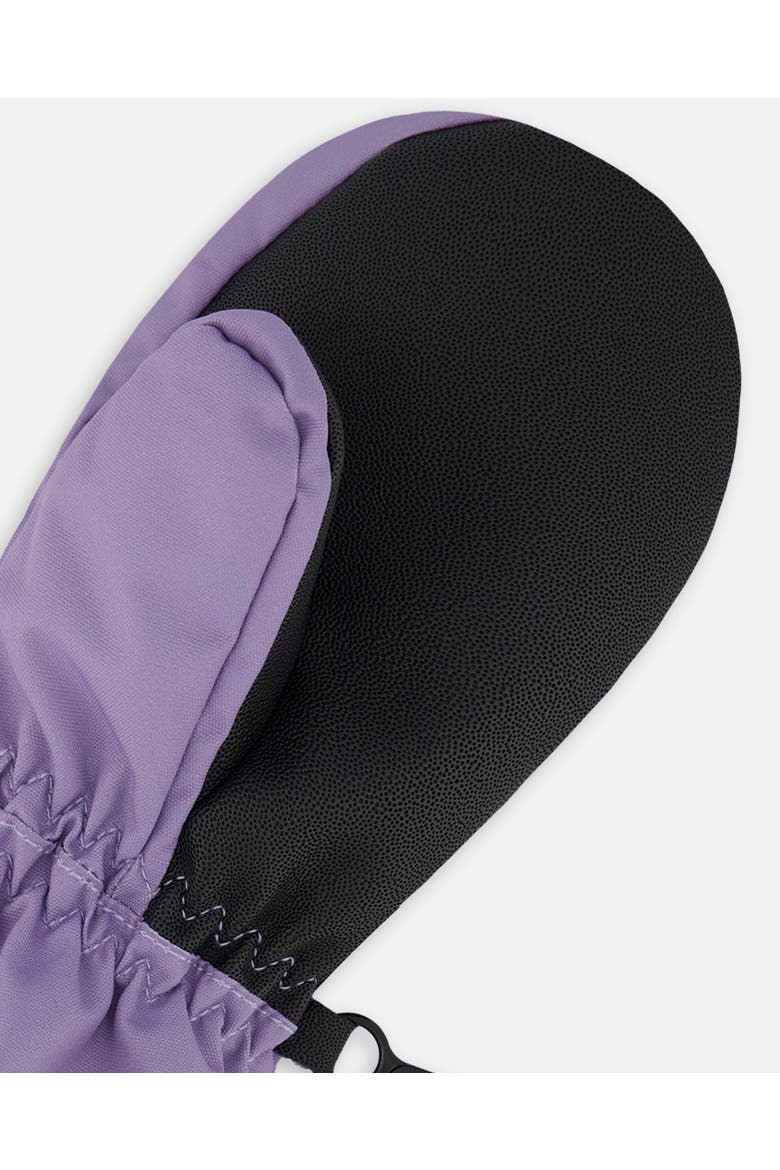 Baby Girl Winter Mittens Play, Alternate, color, Purple Gray