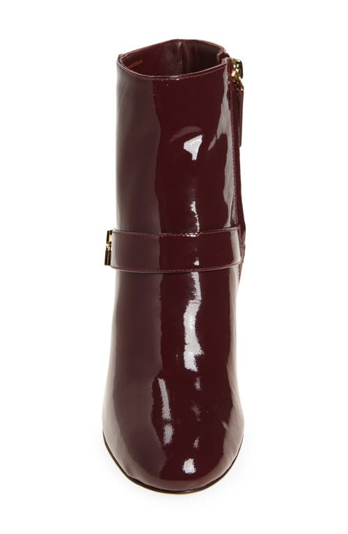 Kate Spade New York Dakota Patent Bootie In Brown