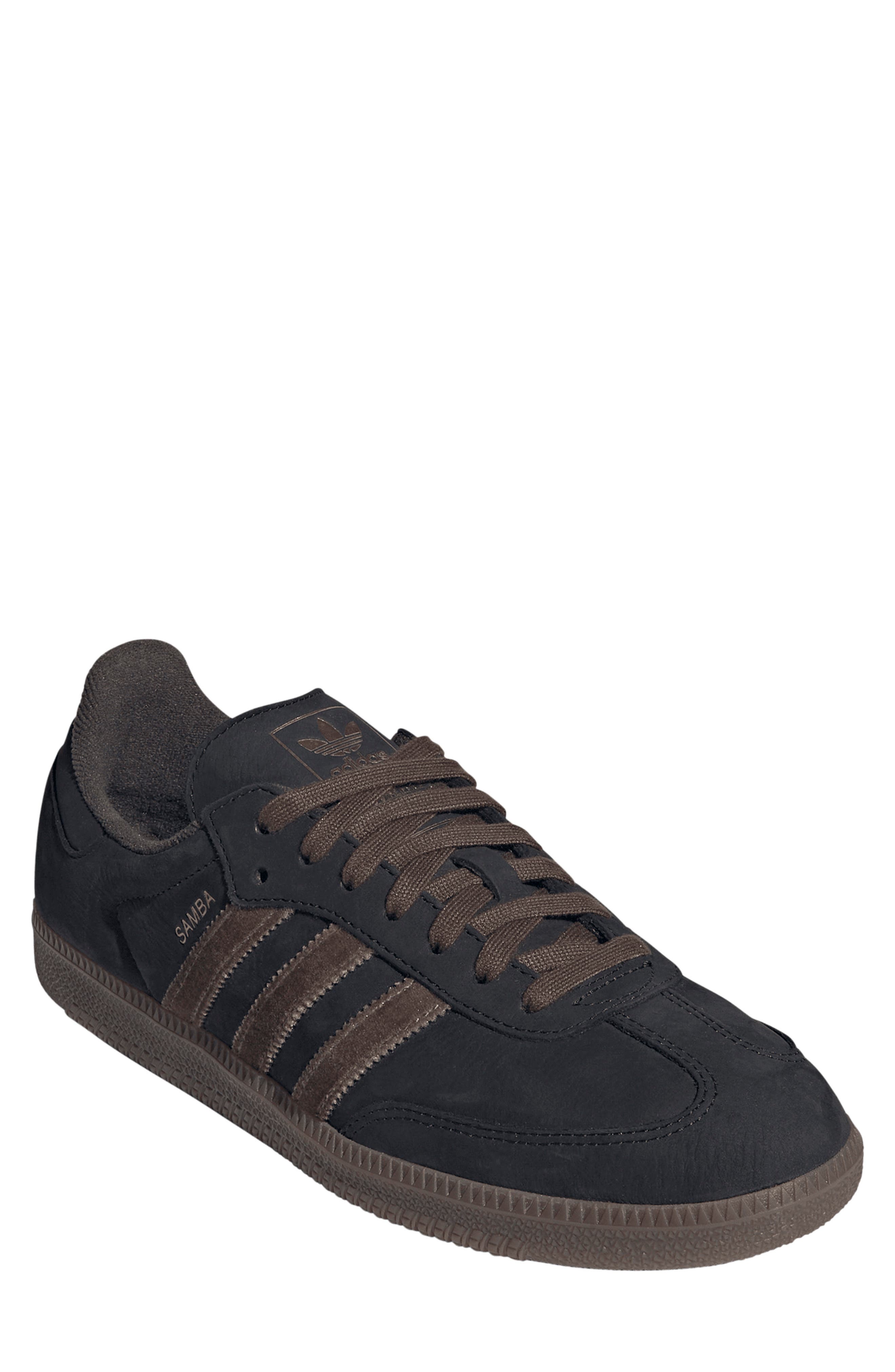 Samba OG Sneaker, Main, color, CORE BLACK/ BRANCH/ GUM5