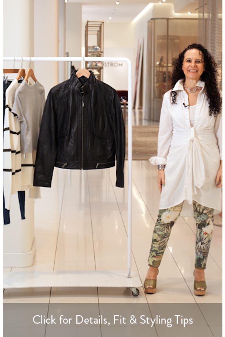 Rowan Leather Racer Jacket video