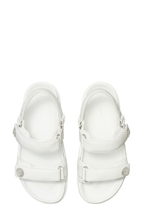 Tory Burch Kira Sport Sandal In Silver