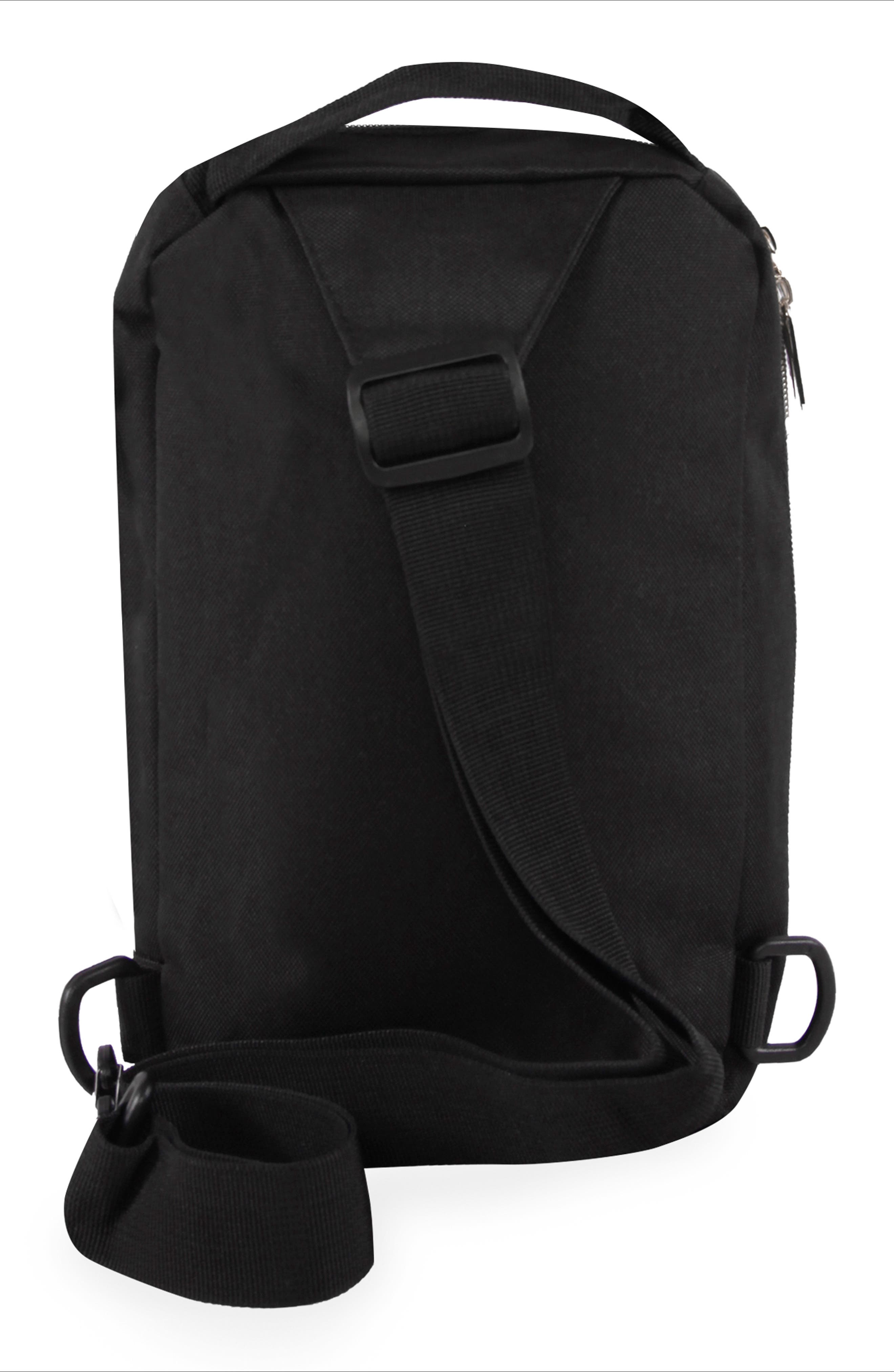 FILA Calistoga Sling Bag, Alternate, color, Black/ Gold