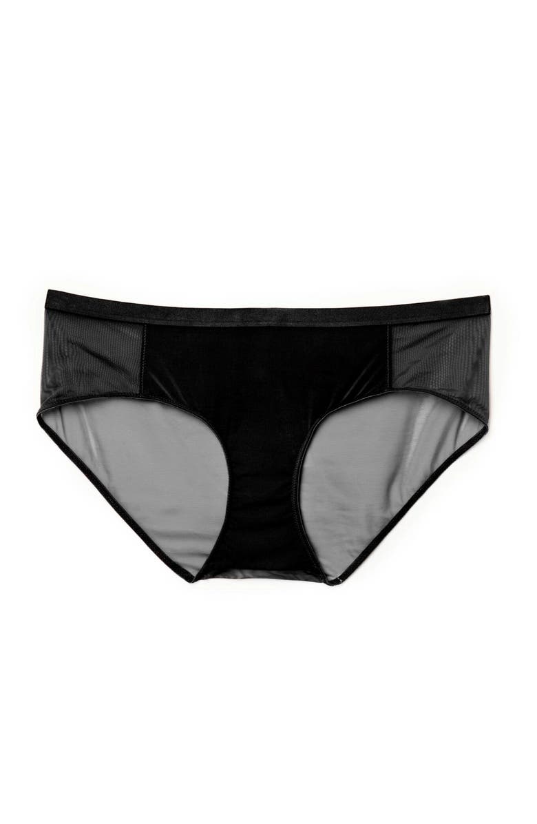 Adore Me Fallon Hipster Panties, Main, color, Black