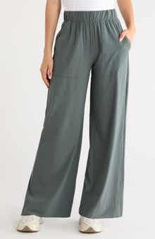 Wide Leg Utility Pants