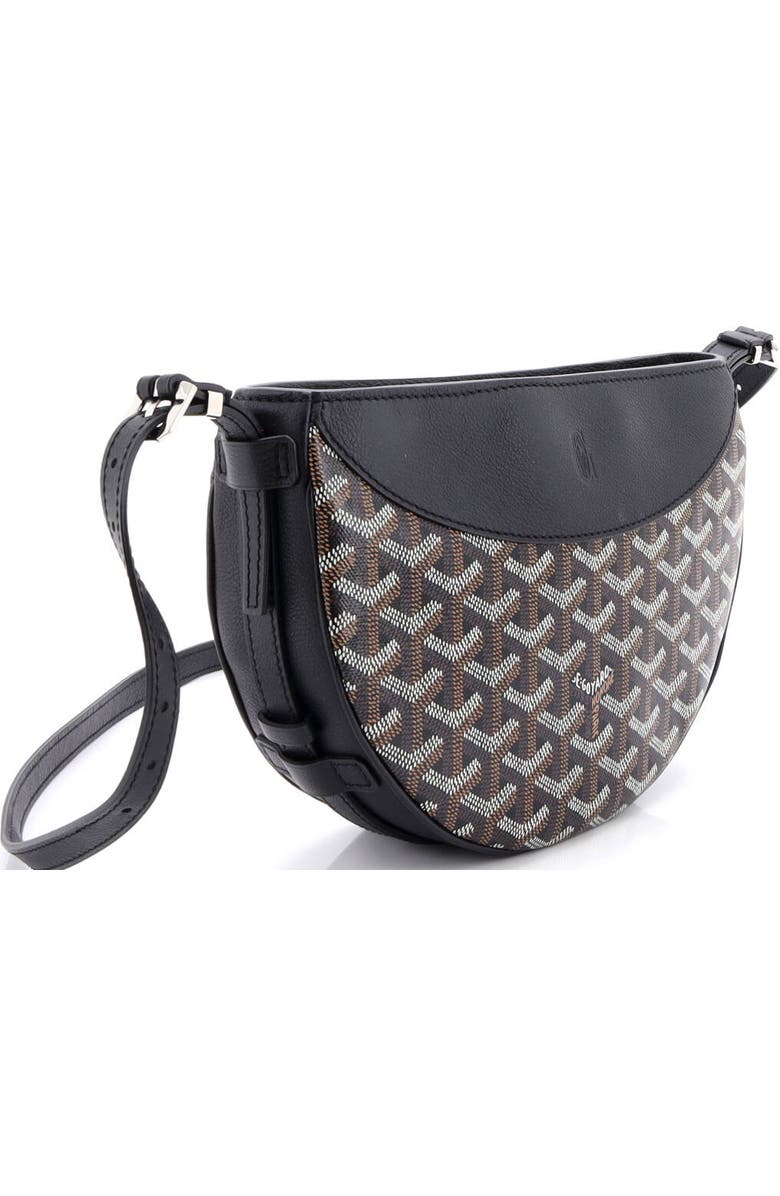 Pre-Owned Goyard Hirondelle Shoulder Bag Coated Canvas and Leather, Alternate, color,