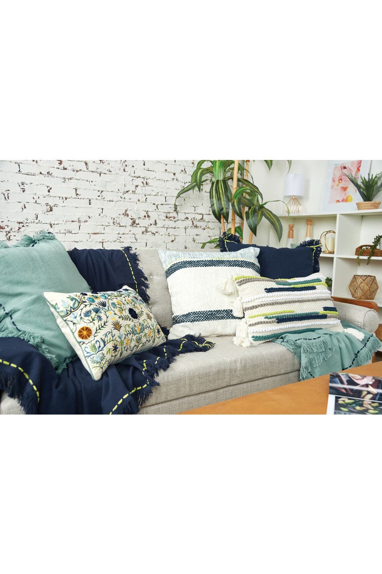 Cheryl Throw Blanket Collection, Alternate, color, Blue