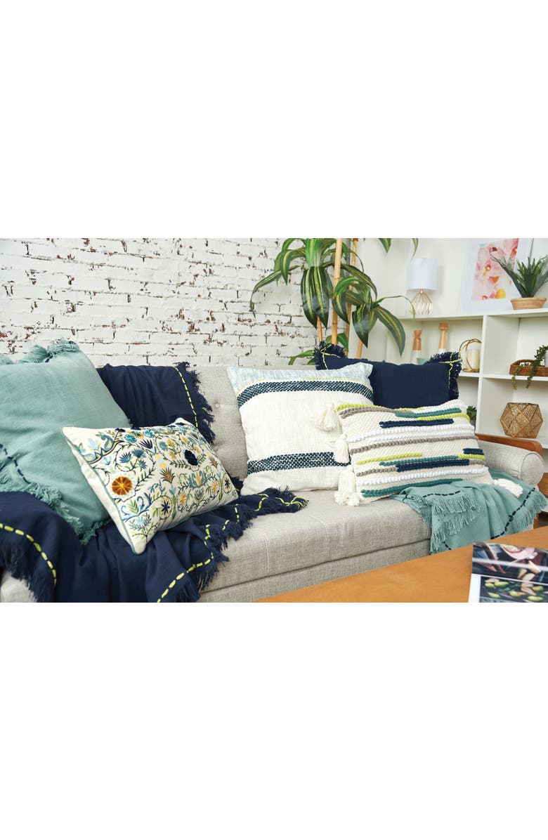 carol 
frank Cheryl Throw Blanket Collection, Alternate, color, Green