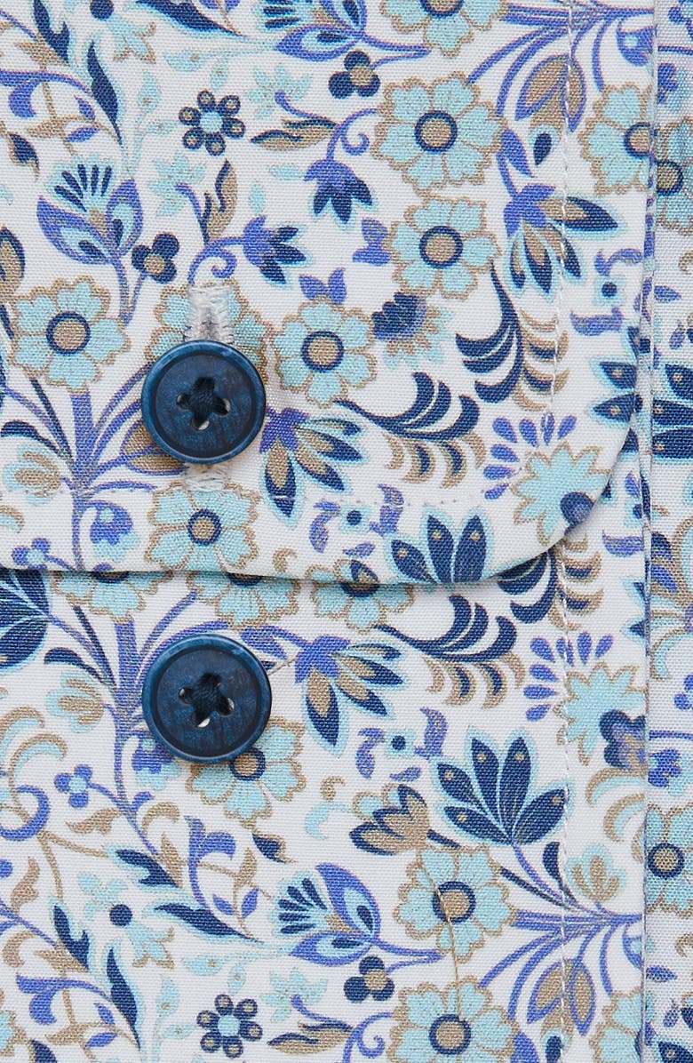 David Donahue Fusion Floral Dress Shirt, Alternate, color,