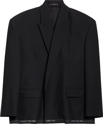 Balenciaga Seamless Wool Gabardine Jacket | Nordstrom