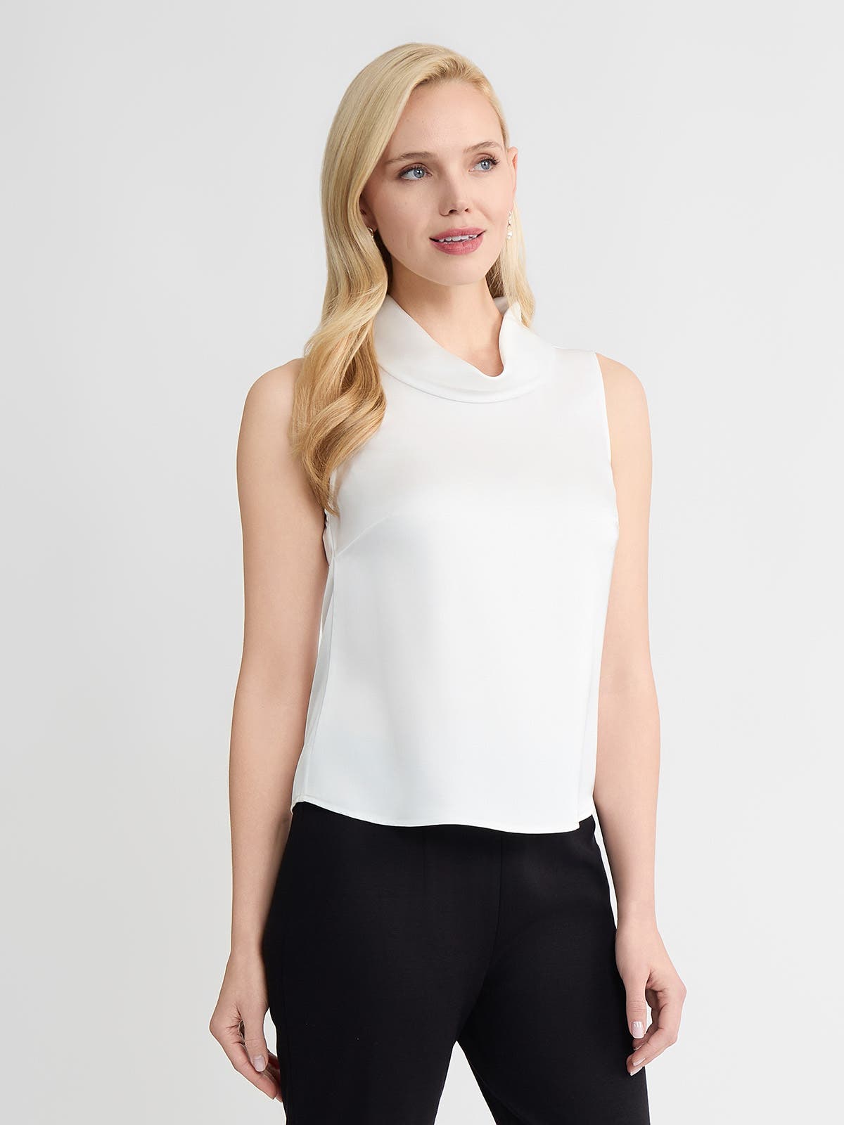 Pearlescence Crepe de Chine Blouse - image 2
