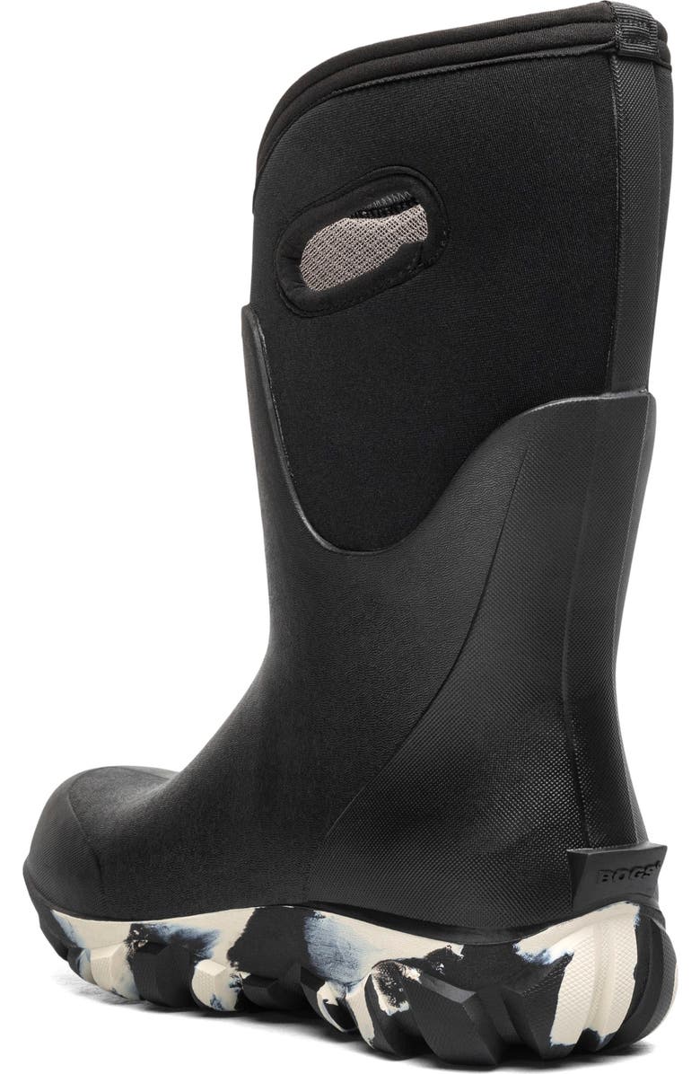 Bogs Classic Seamless Tall Rain Boot, Alternate, color, Black Multi