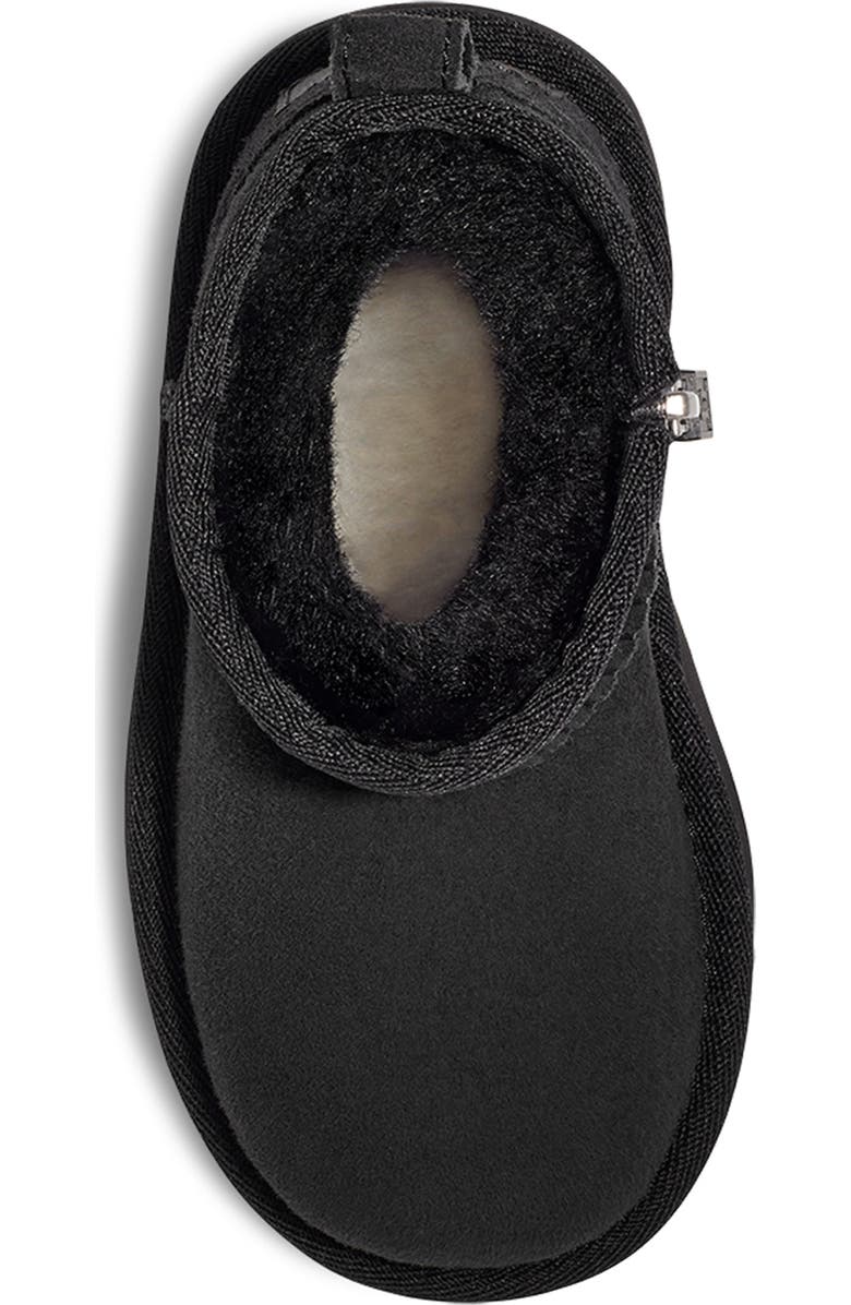 UGG<sup>®</sup> Kids' Classic Ultra Mini Water Resistant Boot, Alternate, color, Black