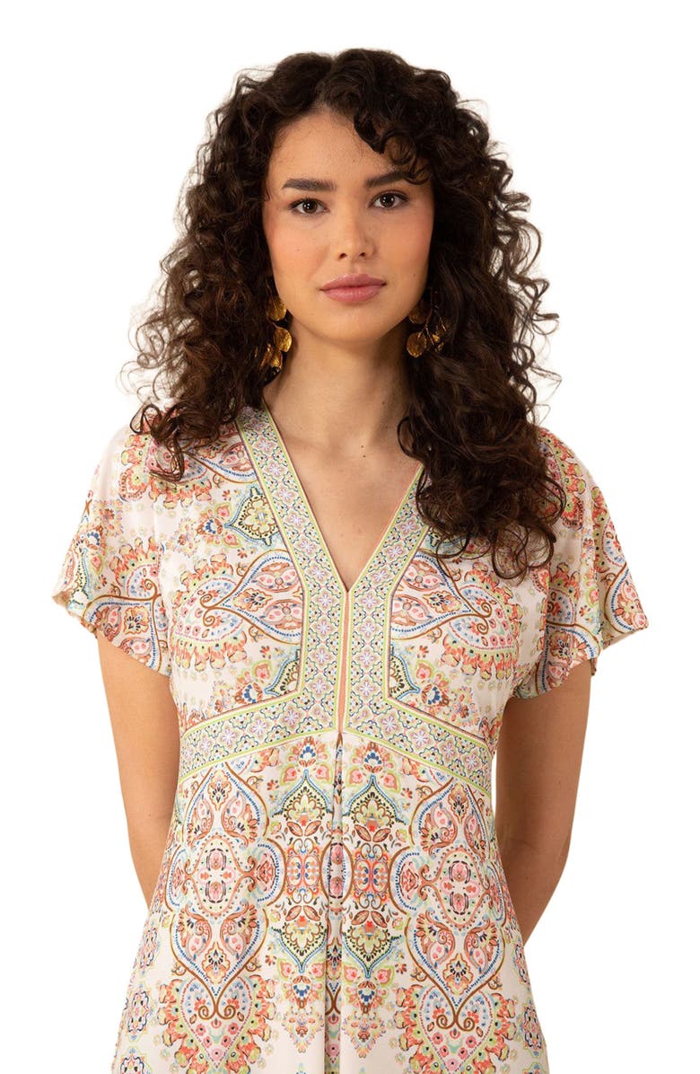 Hale Bob Elise Jersey Midi Dress, Alternate, color,