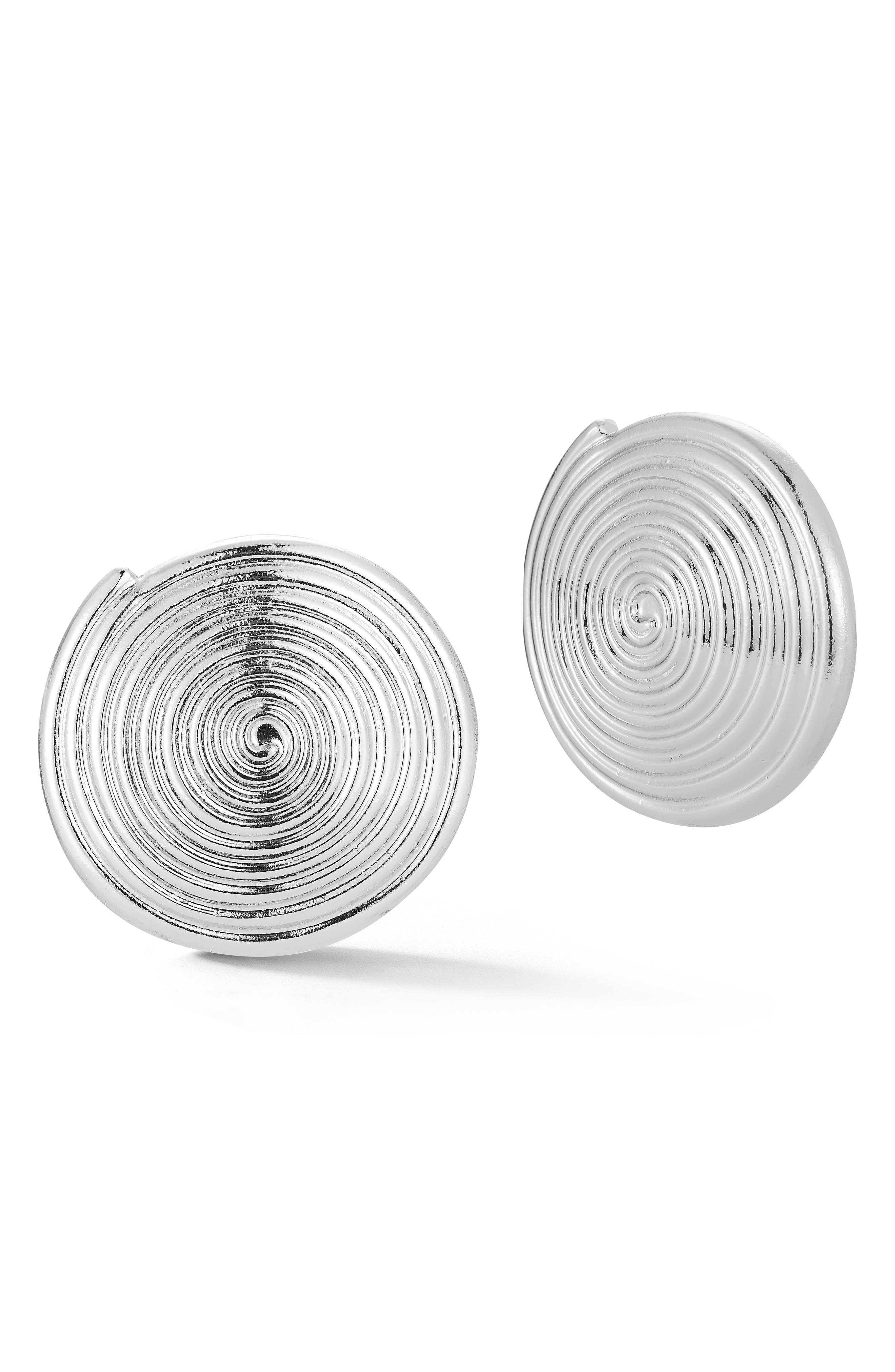 GLAZE JEWELRY Swirl Stud Earrings