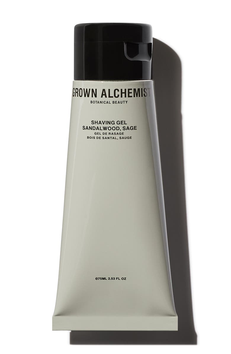 GROWN ALCHEMIST Shaving Gel with Sandalwood & Sage, Main, color, 