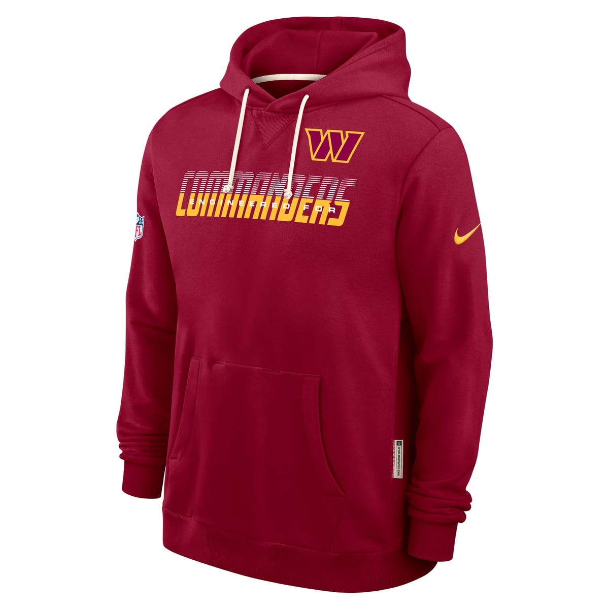Nike Men's Nike Burgundy Washington Commanders Sideline Standard Issue ...