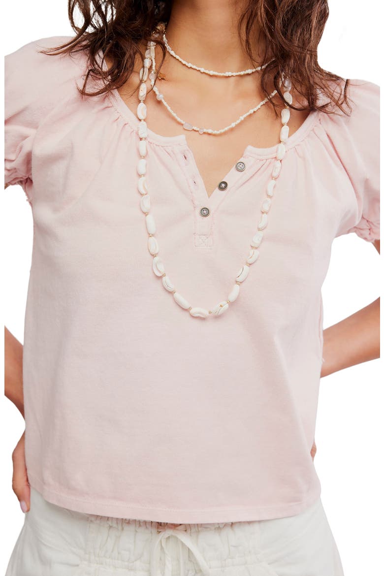 Issa Puff Sleeve Top, Alternate, color, MORGANITE