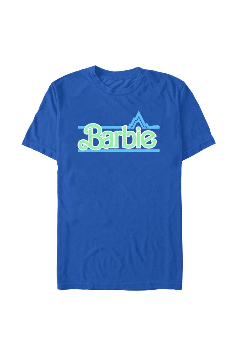 Men's Winter Mountains Logo T-Shirt, Main, color, Royal Blue