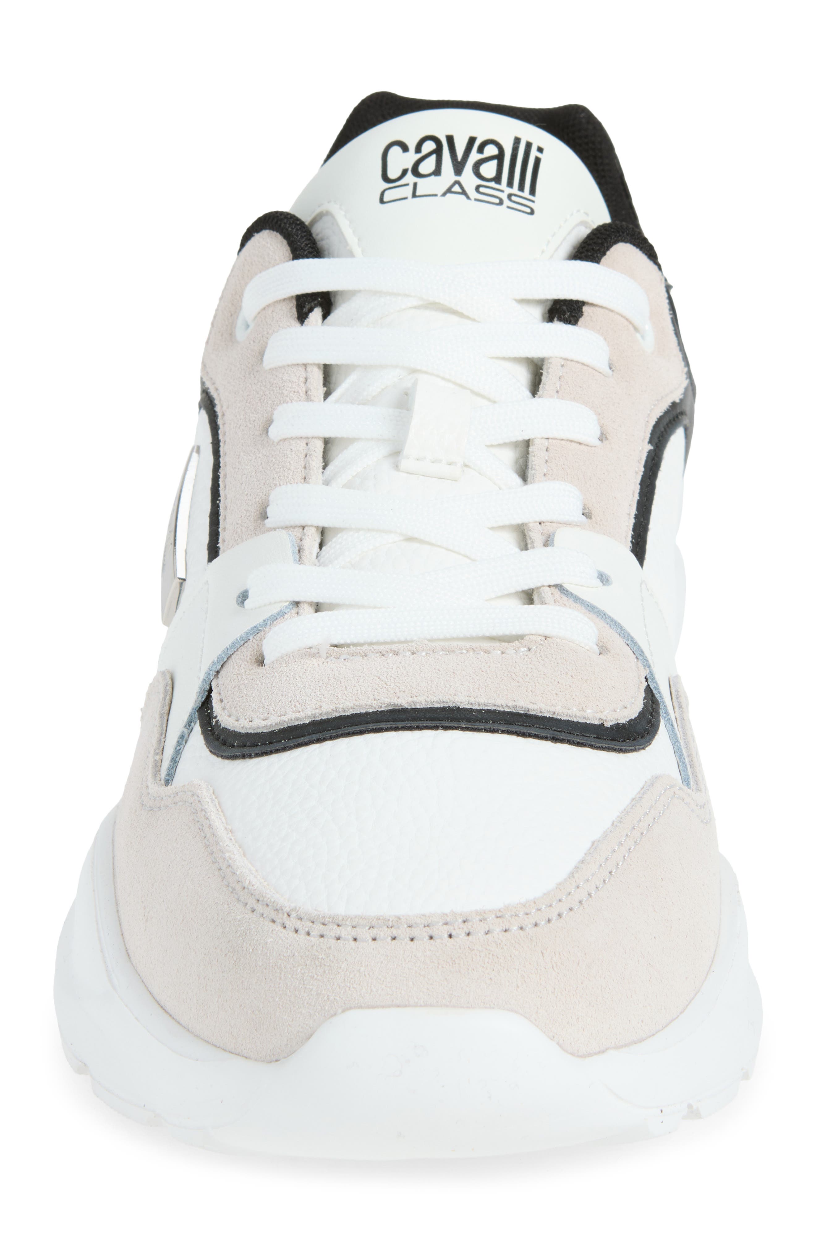 Low Top Sneaker, Alternate, color, WHITE/ BLACK