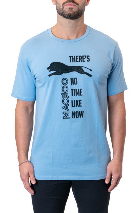 No Time Stretch Cotton Graphic T-Shirt