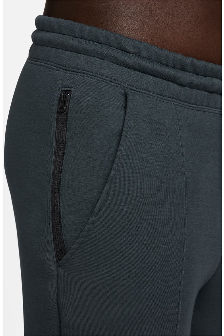 Sportswear Tech Fleece Mid-Rise Joggers, Alternate, color, SEAWD/ BLACK