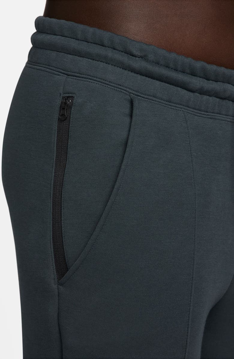 Nike Sportswear Tech Fleece Mid-Rise Joggers, Alternate, color, Seawd/ Black