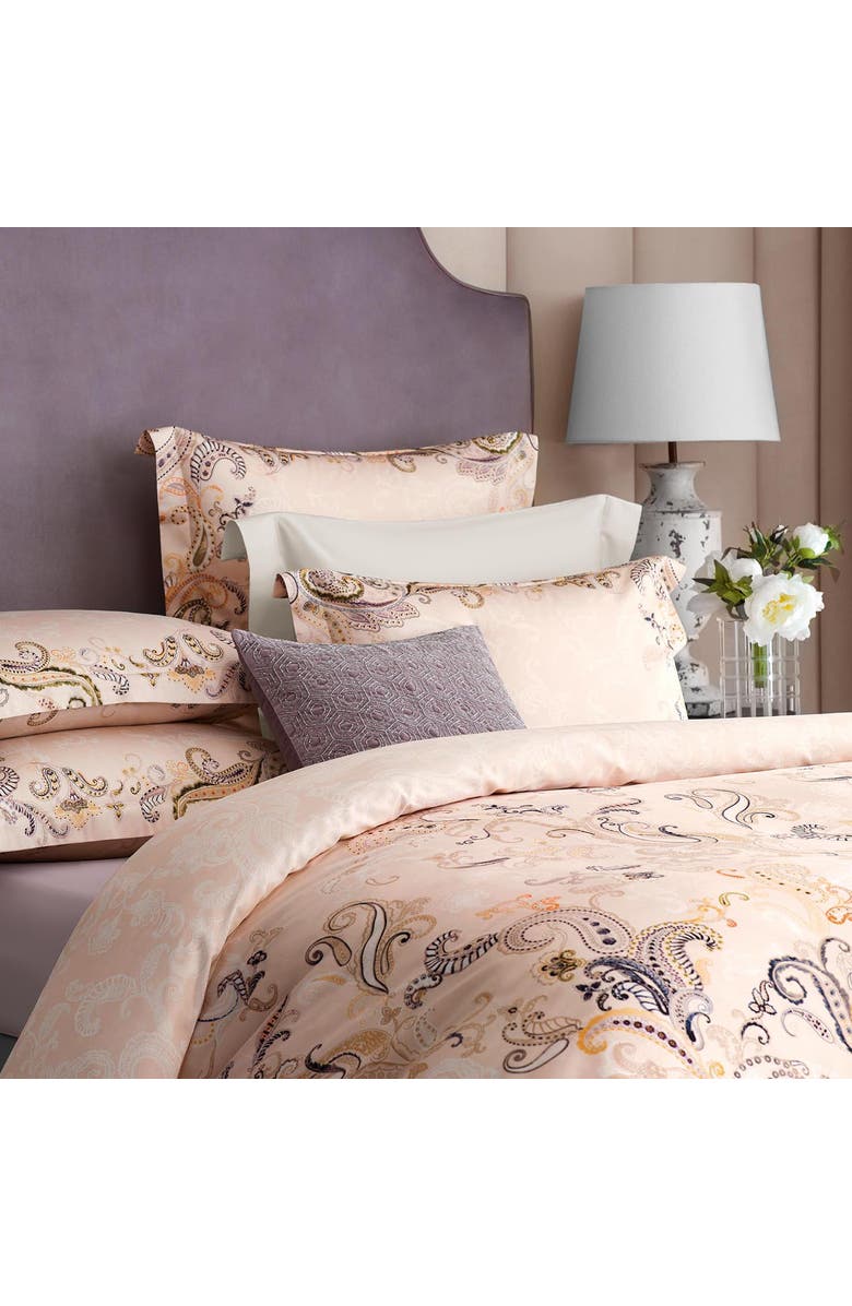 Togas Lathika Duvet Cover, Alternate, color, Orange