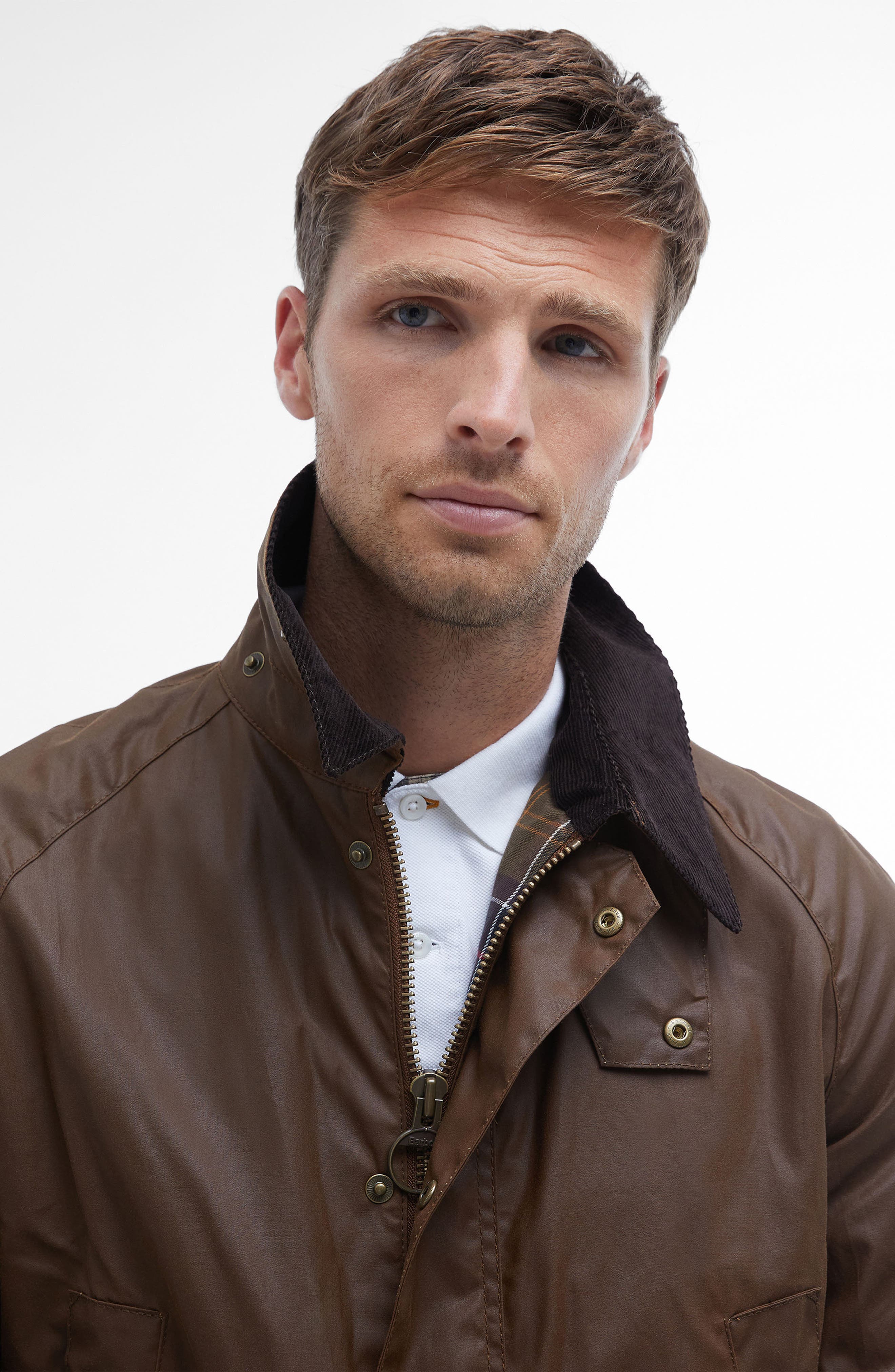 Мужские Barbour Ashby Waxed Cotton Jacket — фото 7