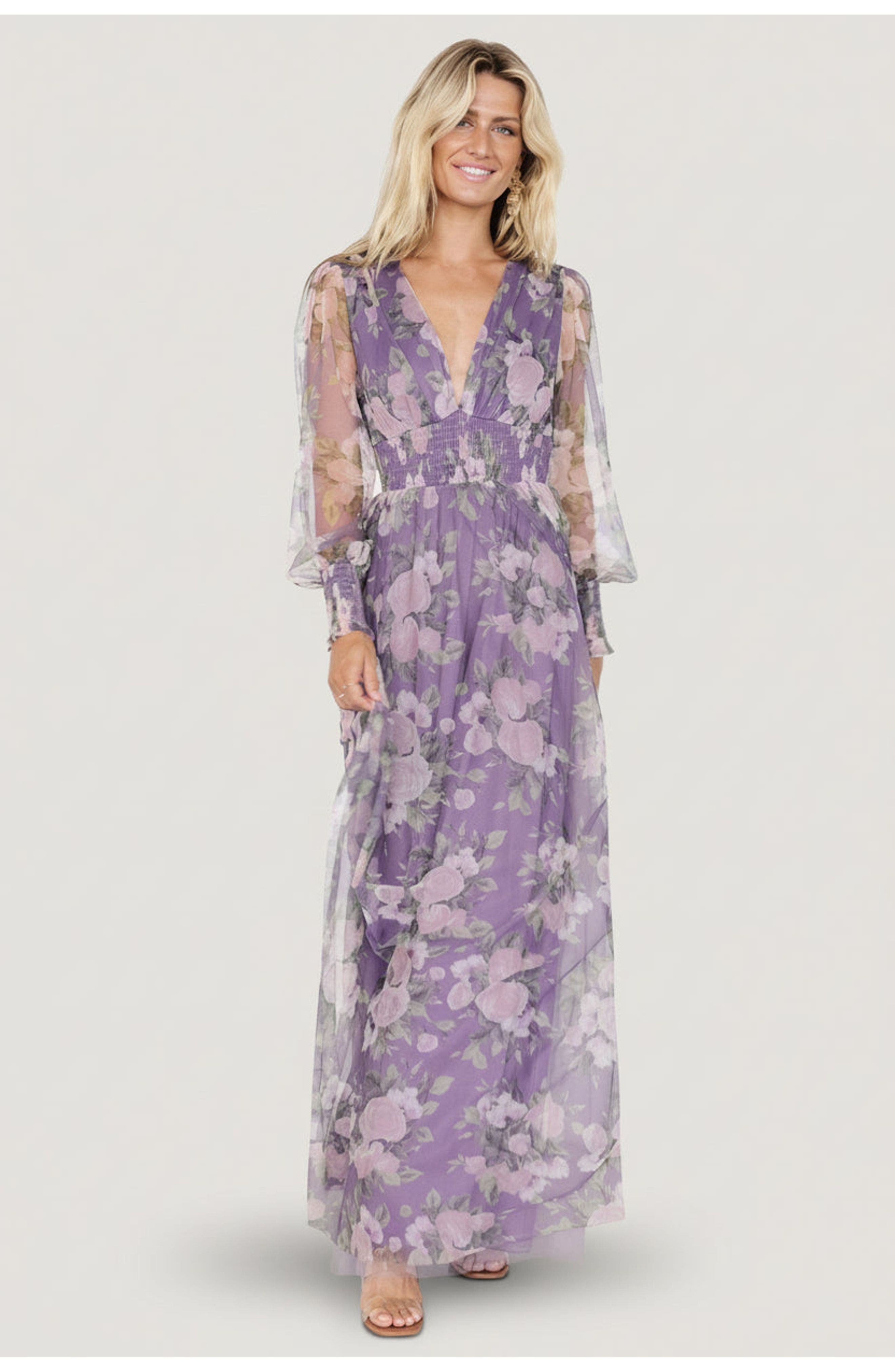 Lavender + Blush Floral
