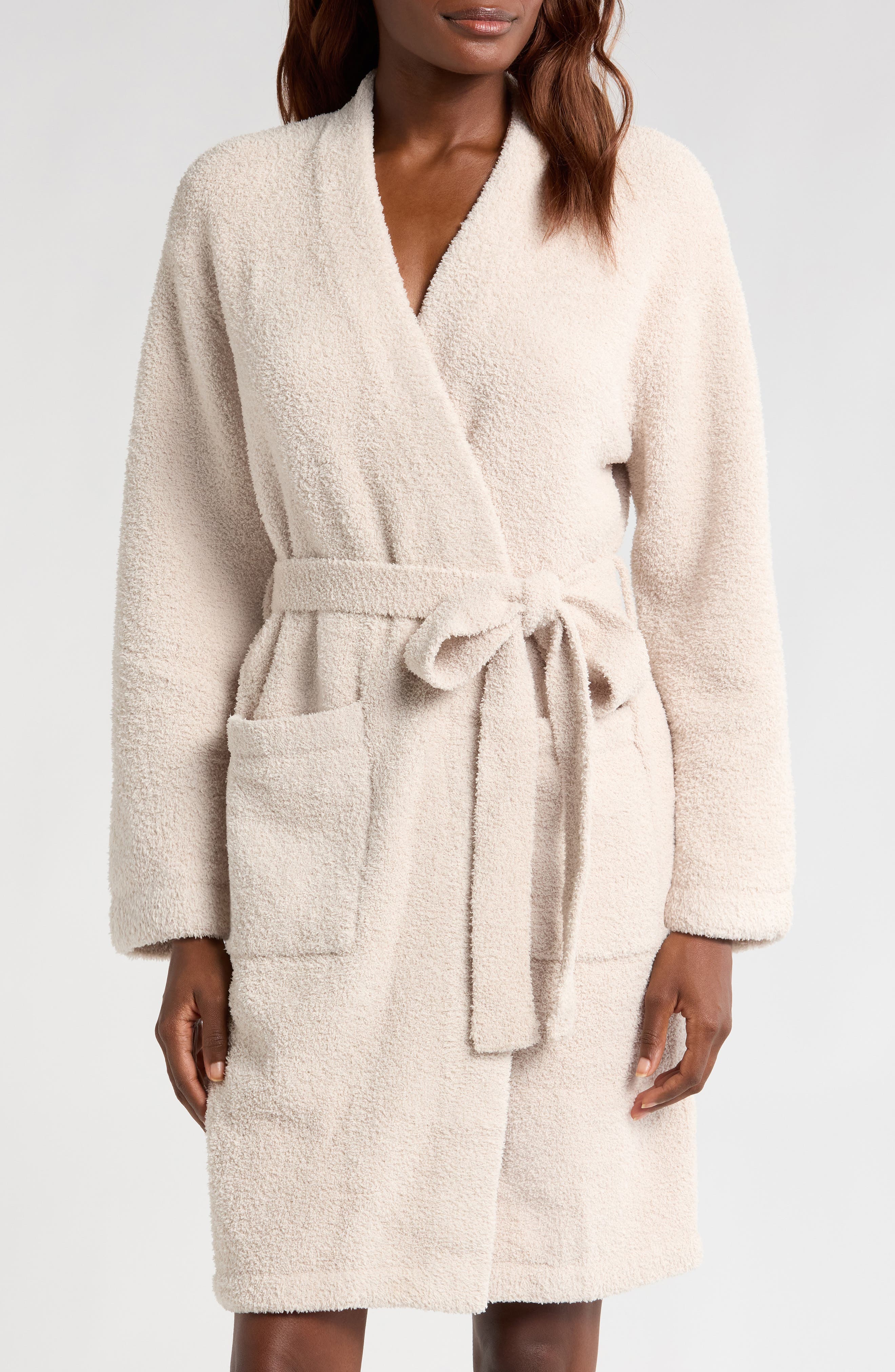 barefoot dreams CozyChic™ Robe in Stone 
