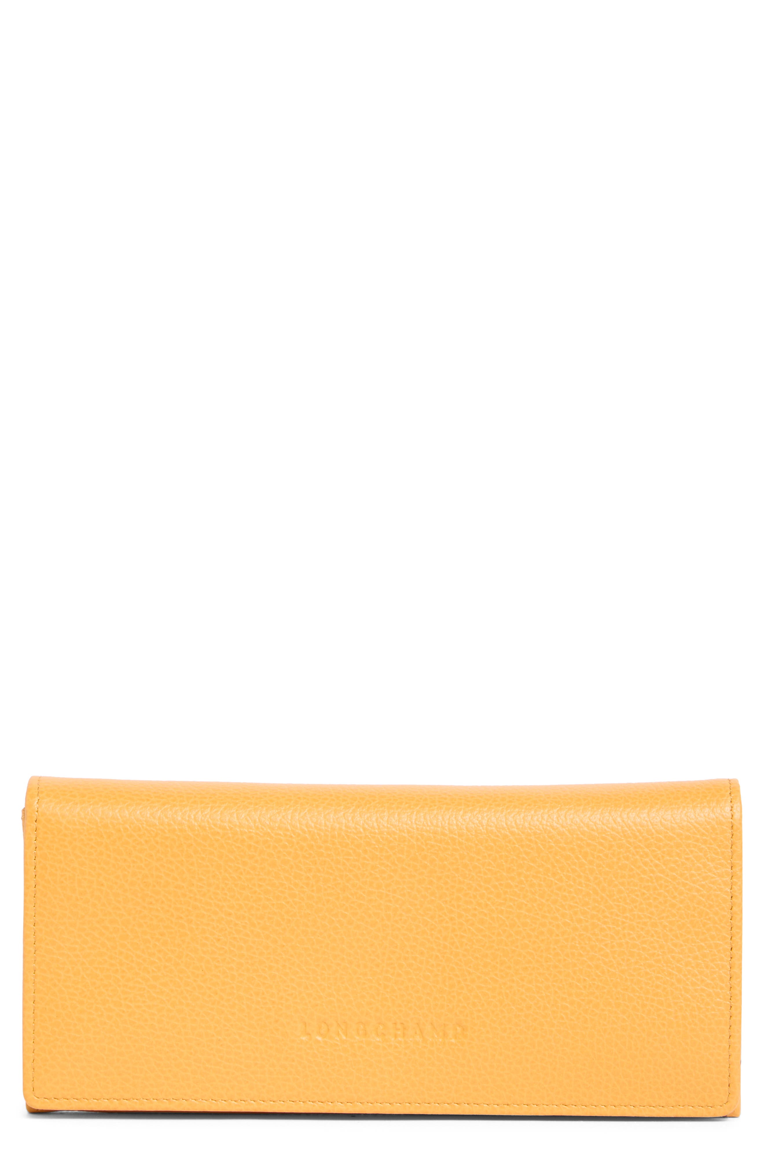 Longchamp Long Continental Snap Wallet