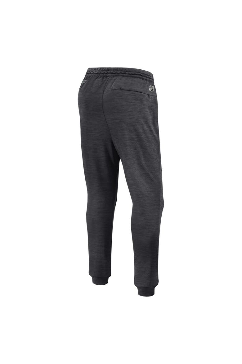 Men's Fanatics Branded  Heather Charcoal San Jose Sharks Authentic Pro Fleece Sweatpants, Alternate, color, Heather Charcoal