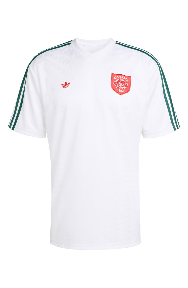 adidas Roses All Star Jersey, Alternate, color, Collegiate Green/ White/