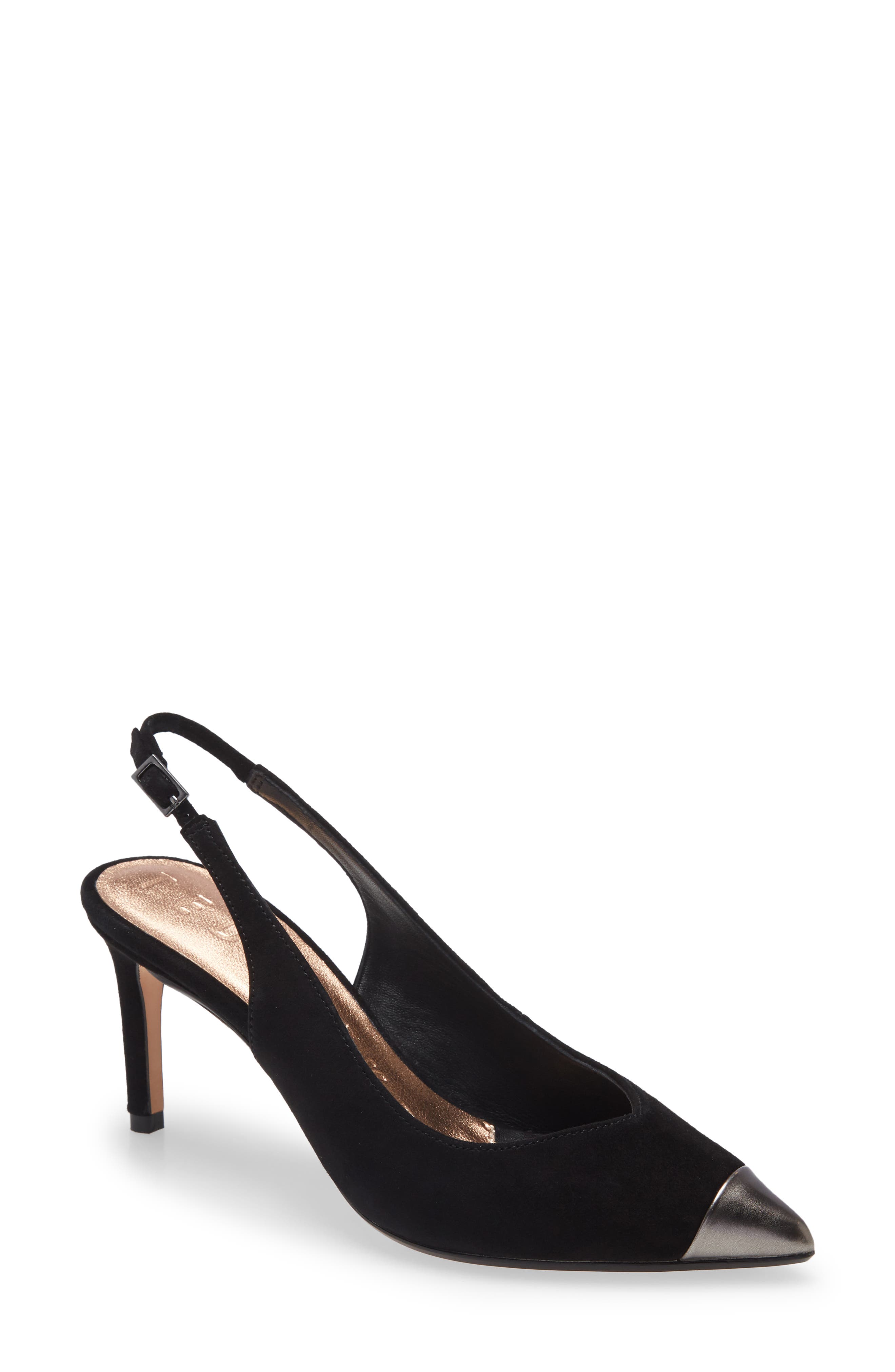 Ted Baker London Kinnip Pointed Toe Slingback Sandal, Main, color, 