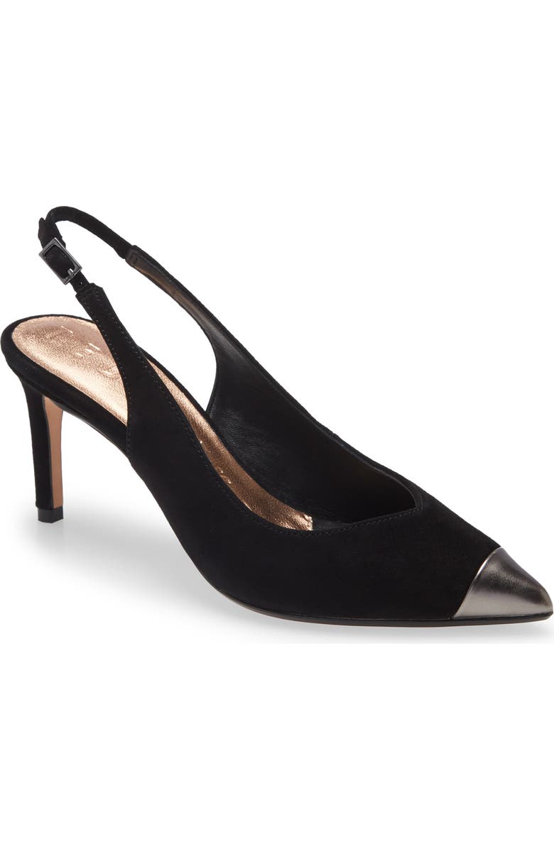 Ted Baker London Kinnip Pointed Toe Slingback Sandal, Main, color,