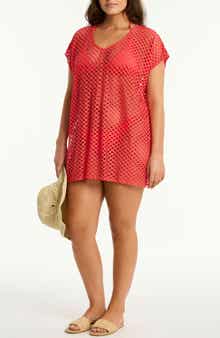 Sea Level Castaway Cover-Up Caftan