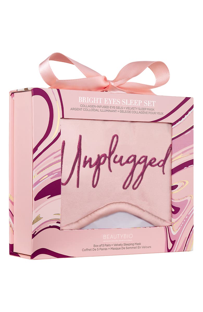 BeautyBio Bright Eyes Collagen-Infused Eye Gels & Sleep Mask Set, Alternate, color,