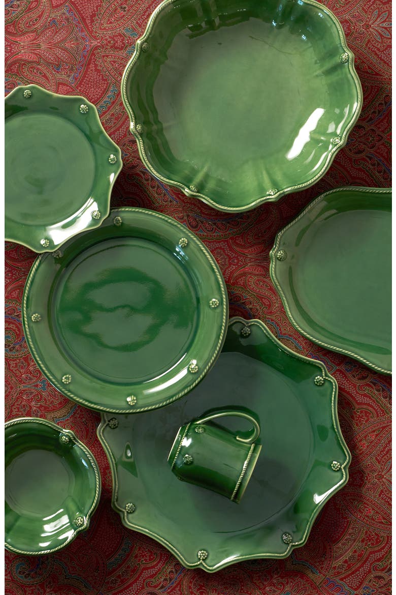Berry & Thread 16-Inch Platter, Alternate, color, BASIL