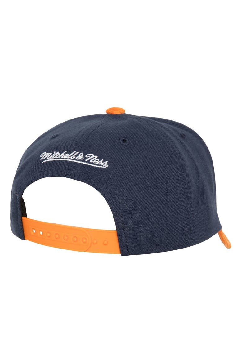 Men's Mitchell & Ness Navy/Orange Houston Astros Corduroy Pro Snapback Hat, Alternate, color, Navy