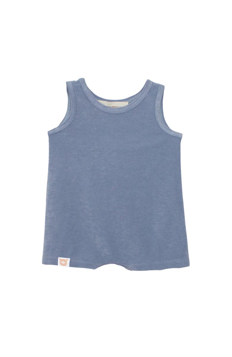 Beckett and Bear Axel Sleeveless Romper, Main, color, Blue