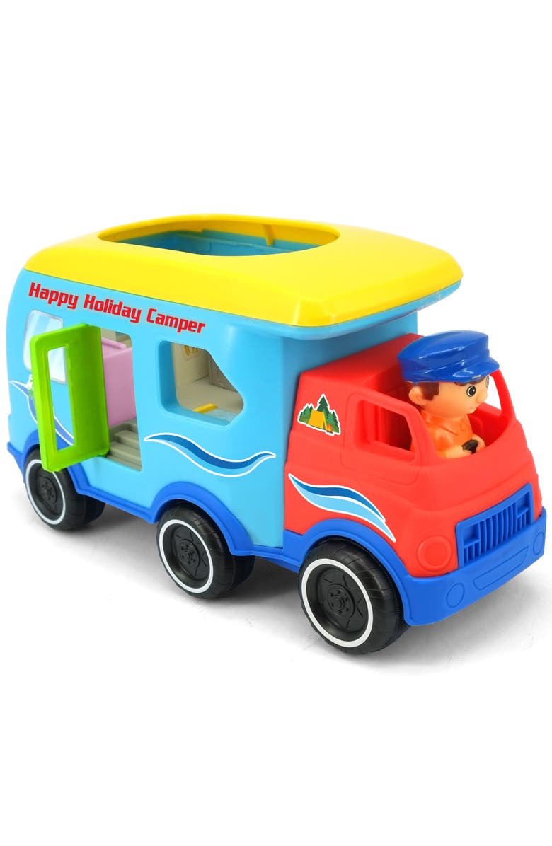 Kiddieland Light & Sound Activity Happy Camper, Main, color, Multicolored