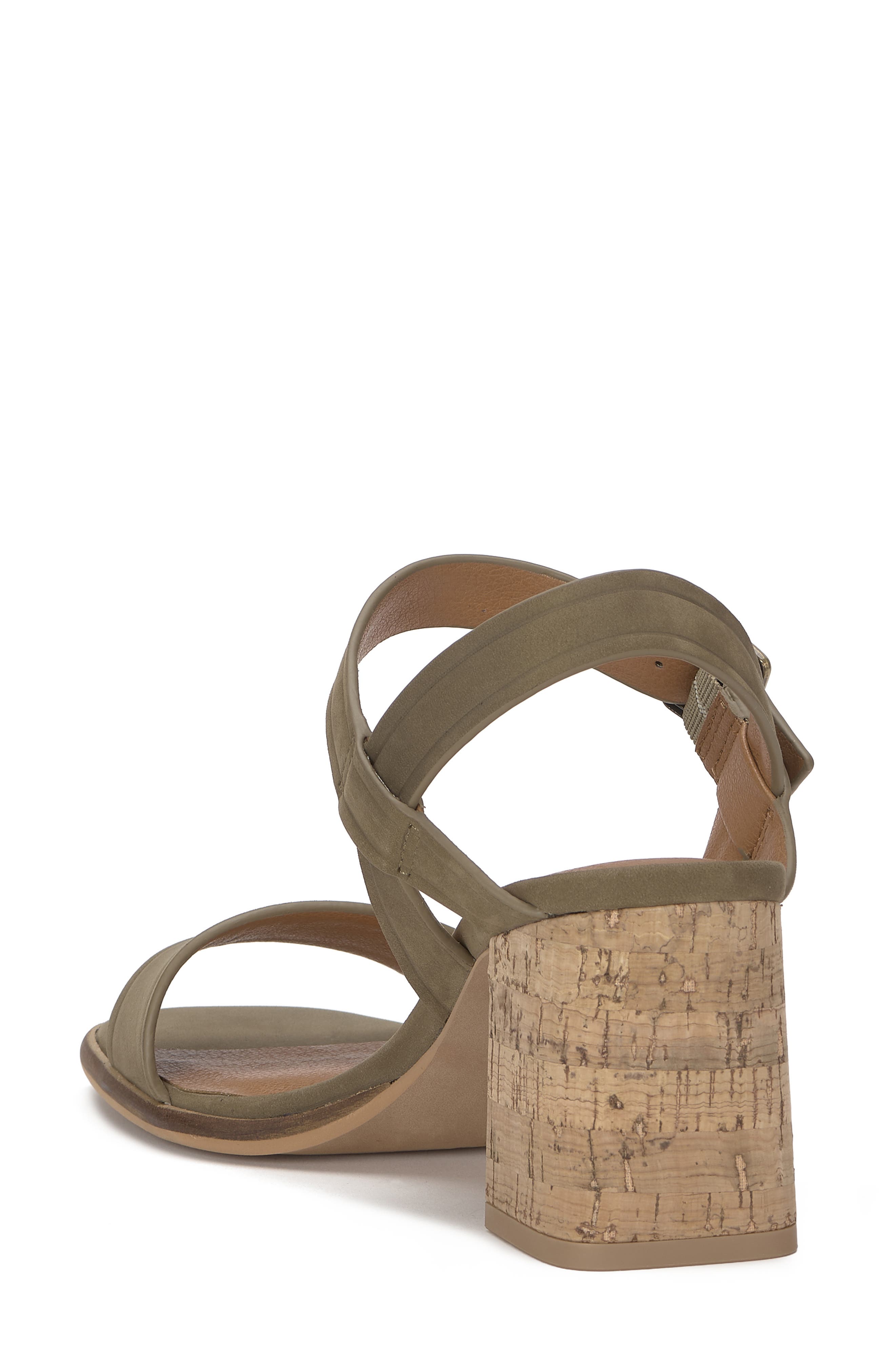 Lucky Brand Hallia Ankle Strap Sandal, Alternate, color, Capers