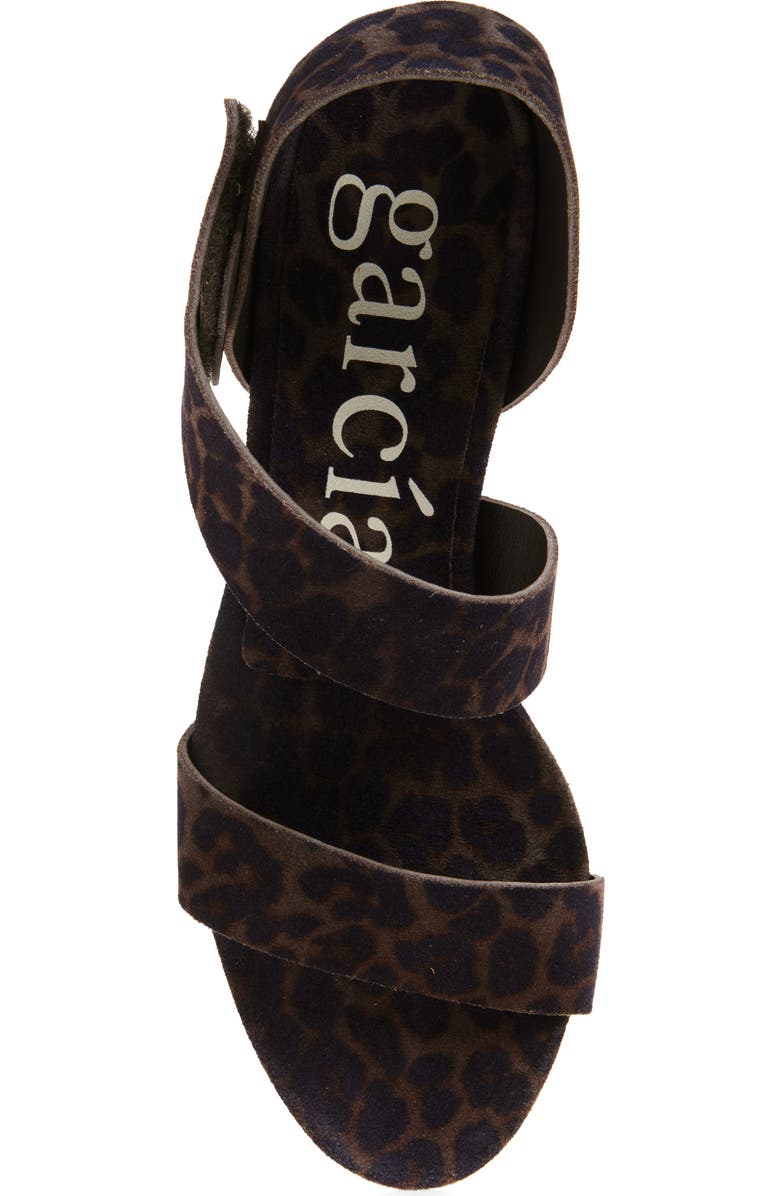 Pedro Garcia West Slingback Sandal, Alternate, color, Slate Leopard Castoro