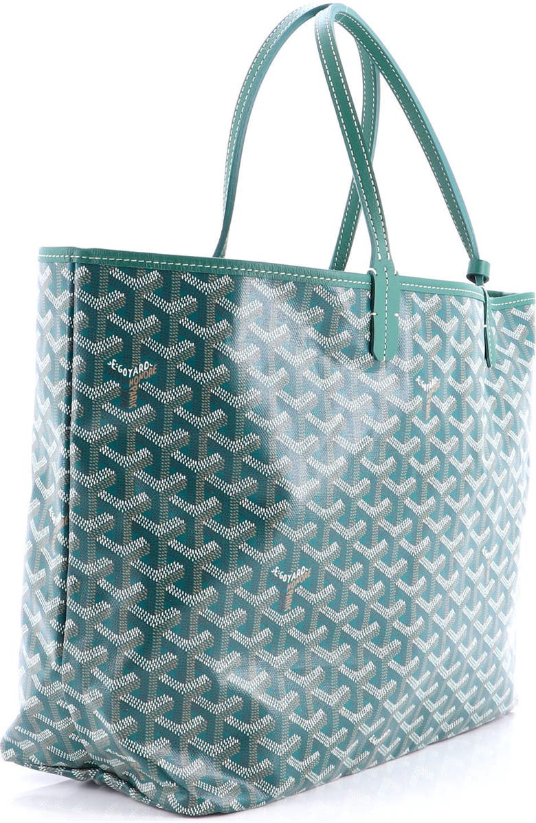 Pre-Owned Goyard Saint Louis Tote Coated Canvas PM, Alternate, color, Green