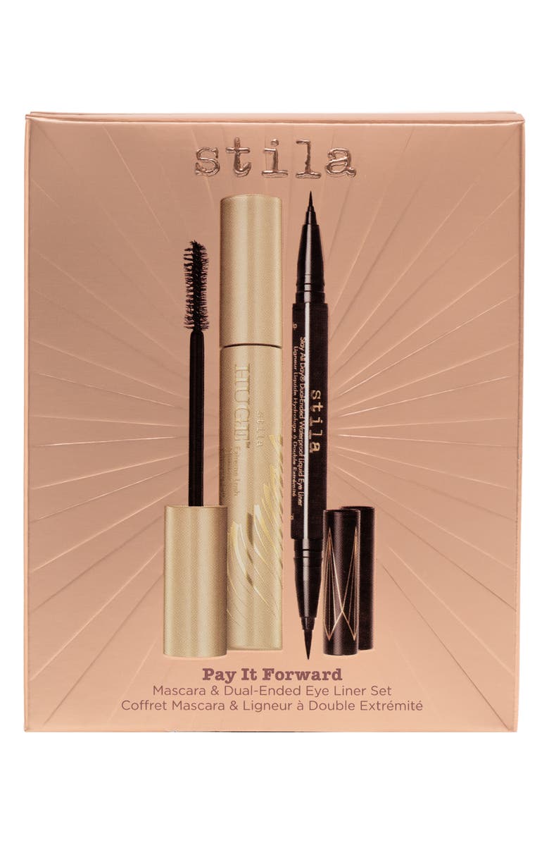 Stila Pay it Forward Mascara & Liner Set (Limited Edition) USD $74 Value, Alternate, color,