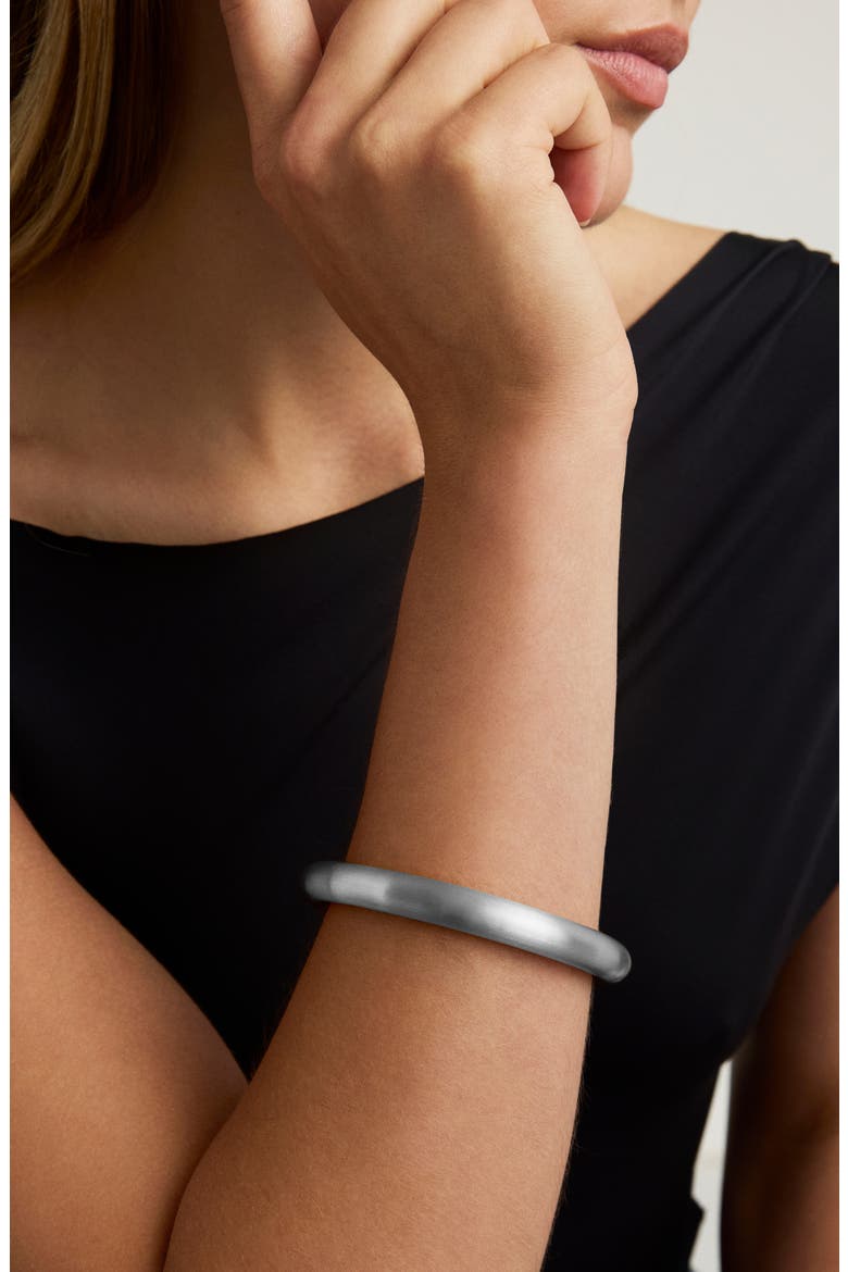 Dune Bangle, Alternate, color, SILVER